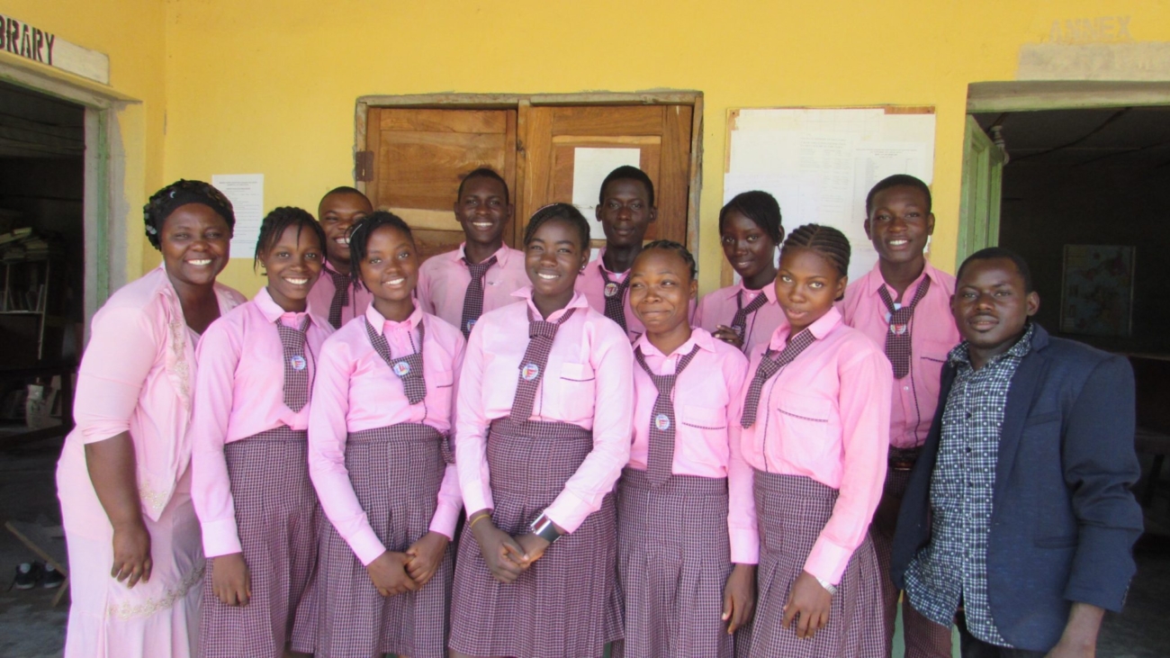 graduates smiling