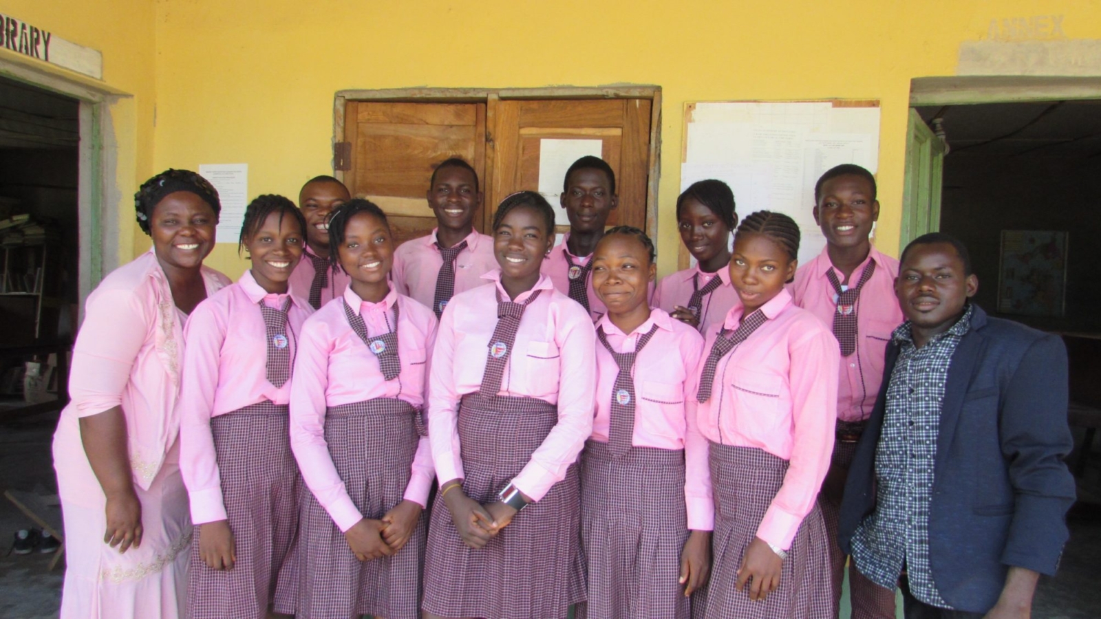 graduates smiling