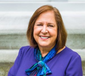 Professional head shot of Bishop-elect Linda Adams